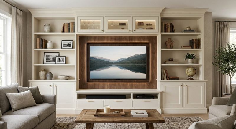 Built In Tv Cabinetry in Frederick, MD