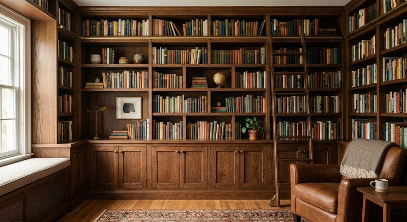 Custom Bookshelves Service in Charlotte, NC