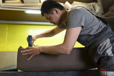 Local Upholstery Repair pros at work