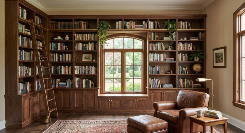 Bookshelves Installation in Raleigh, NC