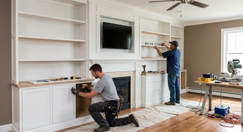 Built In Shelving Service in Alexandria, VA