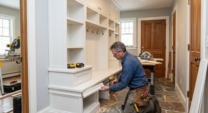 Built In Storage Installation in Frederick, MD