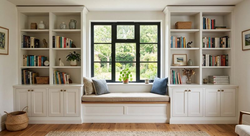 Built In Tv Cabinetry in Durham, NC
