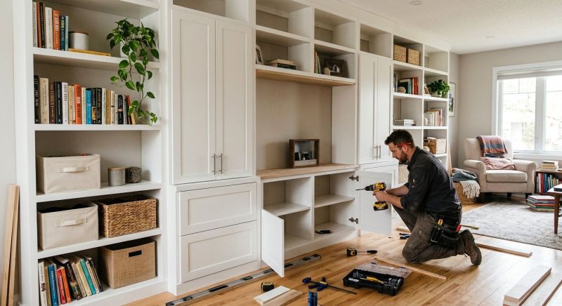 Builtin Cabinets Installation in Frederick, MD