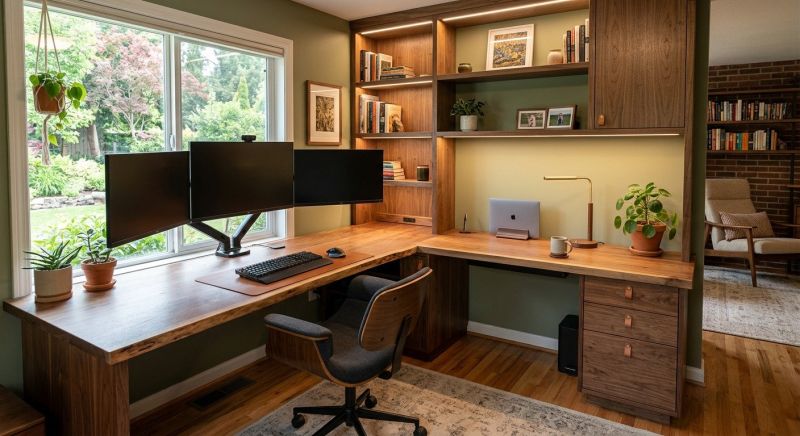 Custom Desk Installation in Annapolis, MD