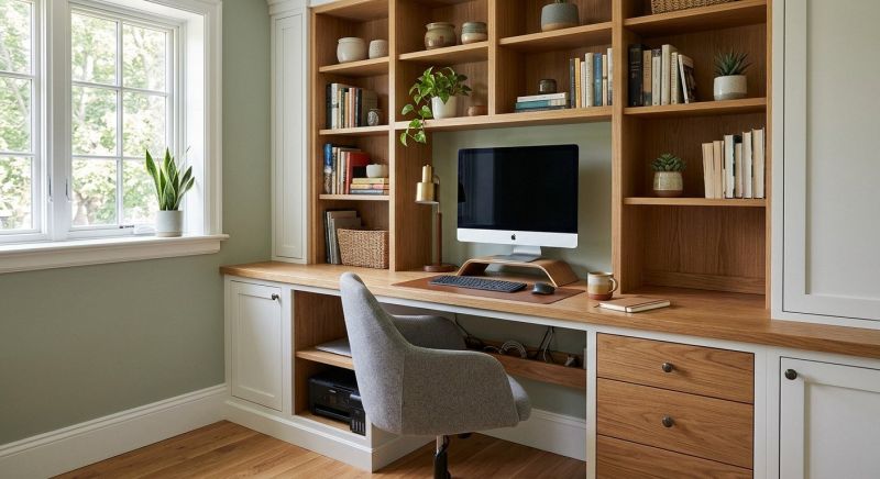 Custom Desk Installation in Greensboro, NC