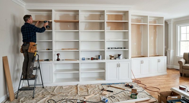 Custom Shelving Installation in Greensboro, NC