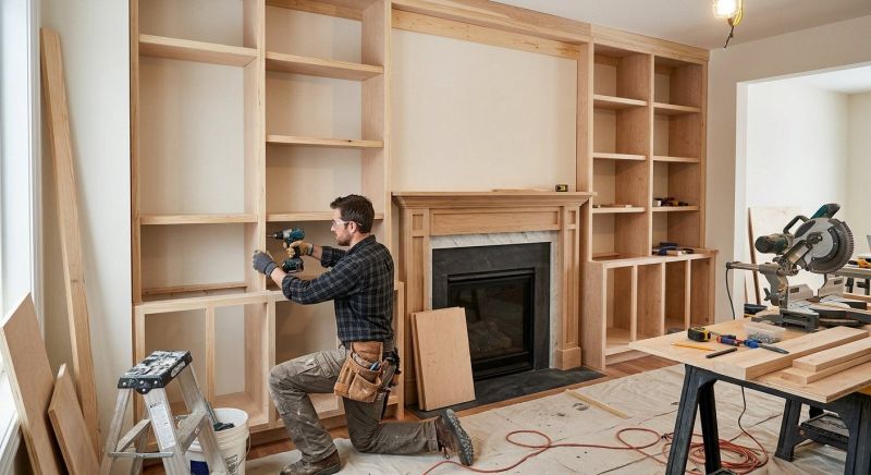 Fireplace Built Ins Installation in Winston Salem, NC