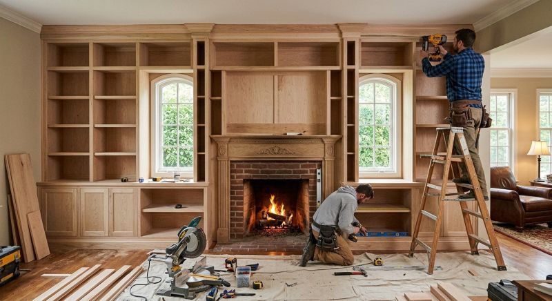 Fireplace Built Ins Installation in Frederick, MD