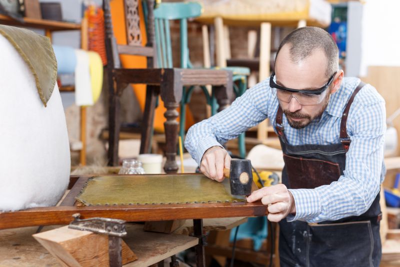 Upholstery Repair Scene